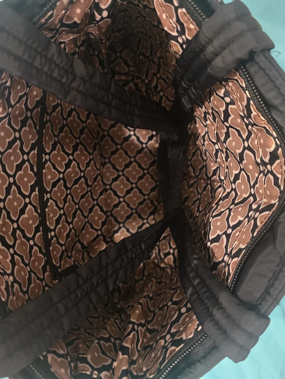 Vera Bradley Glenna Satchel Moonless Night Black NWT – MSRP $135